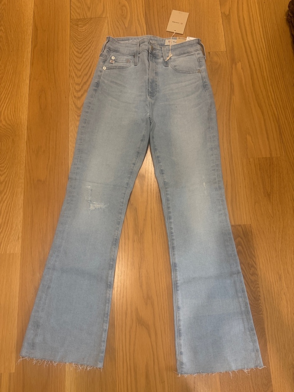 AG Denim Farrah Boot Crop Jeans 26
